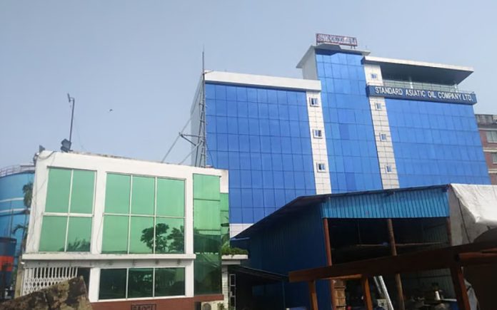 স্ট্যান্ডার্ড এশিয়াটিক অয়েল কোম্পানি লিমিটেডের (এসএওসিএল) কার্যালয়ছবি: প্রতিষ্ঠানের ওয়েবসাইট থেকে
