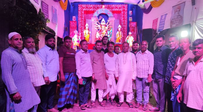 পূজামণ্ডপ পরিদর্শনে এবি পার্টি, সম্প্রীতির বার্তা ছিদ্দিকুর রহমানের