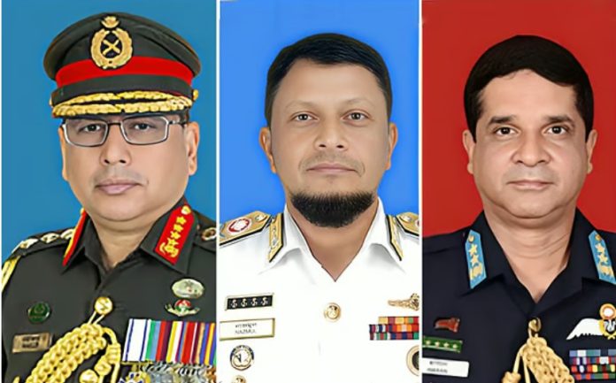 এভারকেয়ারে খালেদা জিয়াকে দেখতে গেলেন তিন বাহিনীর প্রধান