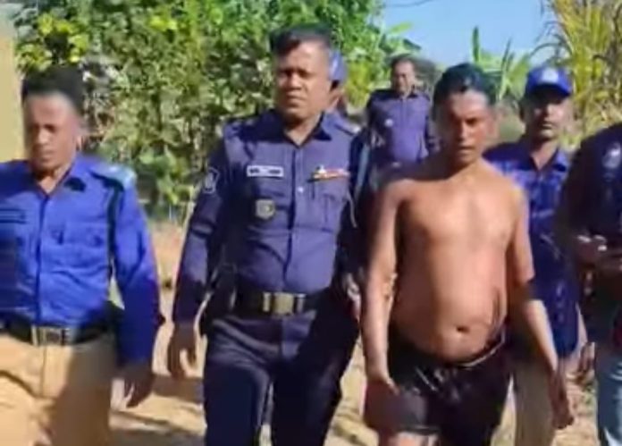 গ্রেপ্তার এড়াতে পুকুরে ঝাঁপ, শেষ রক্ষা হলো না আসামির